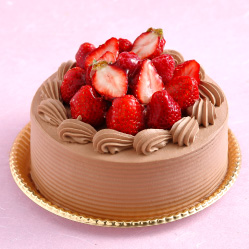 スペシャルチョコ生デコレーションいちご