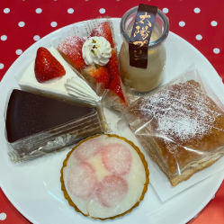 冬のおすすめケーキセットB