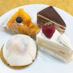夏のおすすめケーキセットA